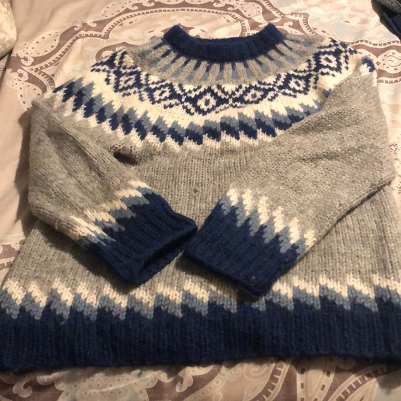 L.L. Bean 100% Wool Crewneck Sweater Mens Size XL - Picture 1 of 4